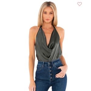 Cami NYC Jackie Top in Thyme - like new